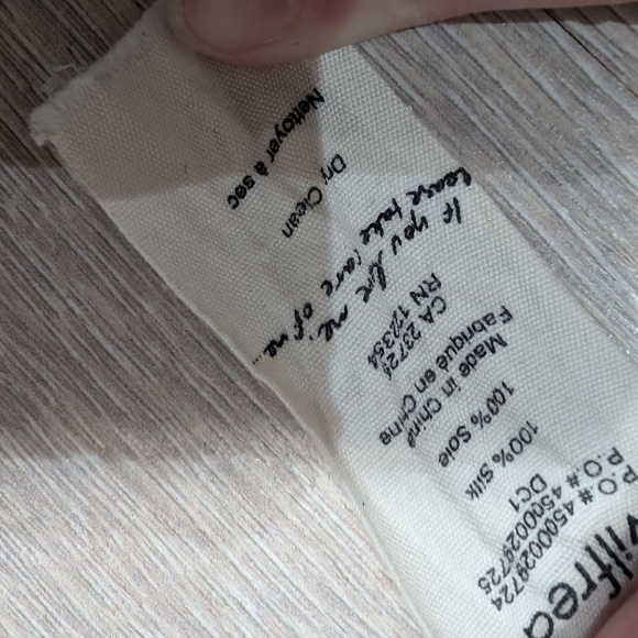 Wilfred Silk Peri Romper in Hot Pink - Picture 8 of 9